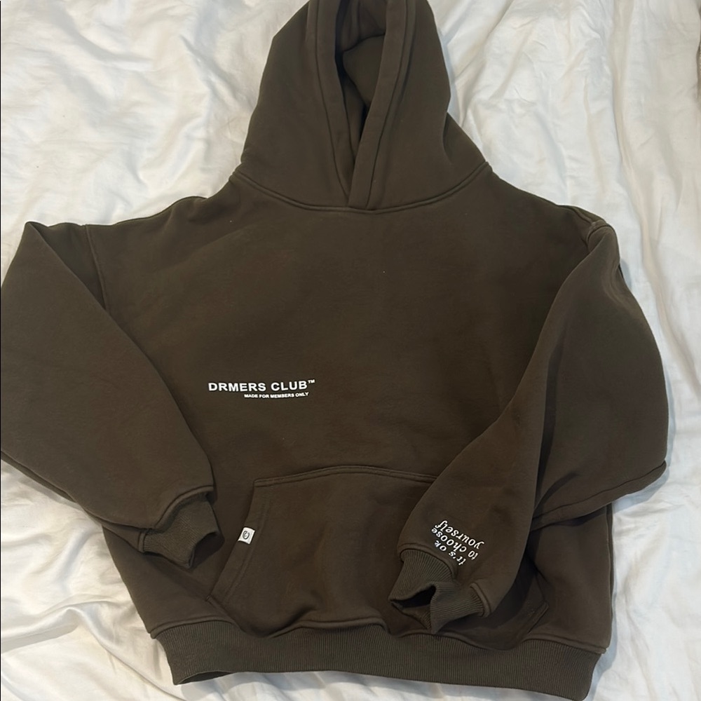Dreamers club brown oversized hoodie size medium